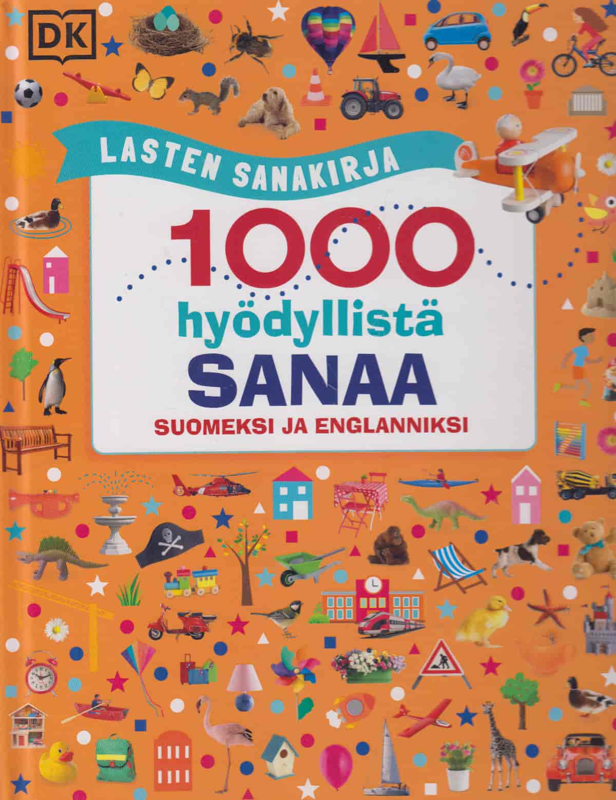 1000 hyödyllistä sanaa suomeksi ja englanniksi -  tuotekuva