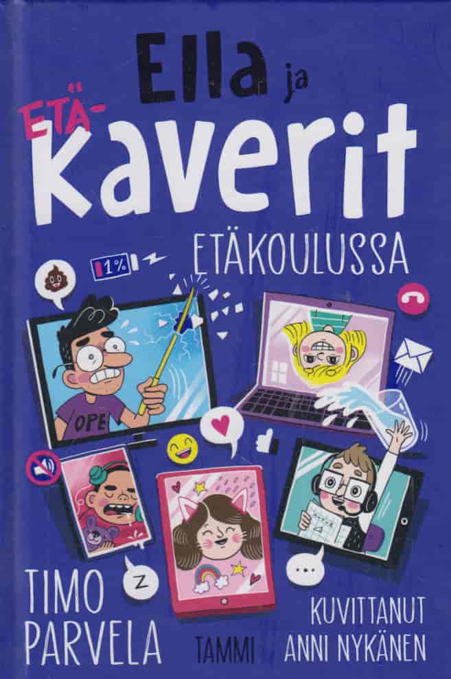 Ella ja kaverit etäkoulussa - Parvela Timo, Nykänen Anni tuotekuva