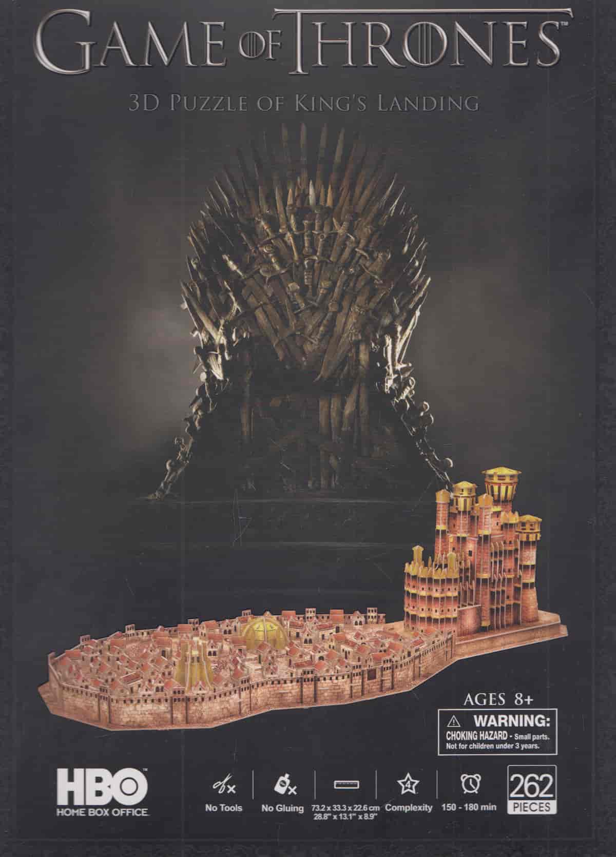 3D Puzzle Game of Thrones - King's landing -  tuotekuva