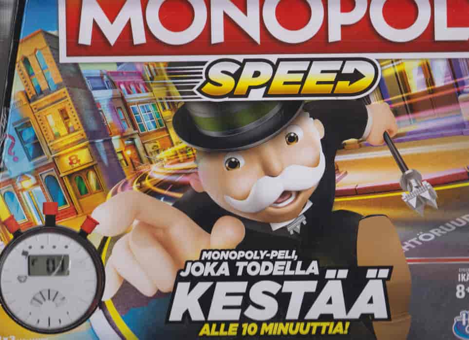 Monopoly Speed-lautapeli -  tuotekuva