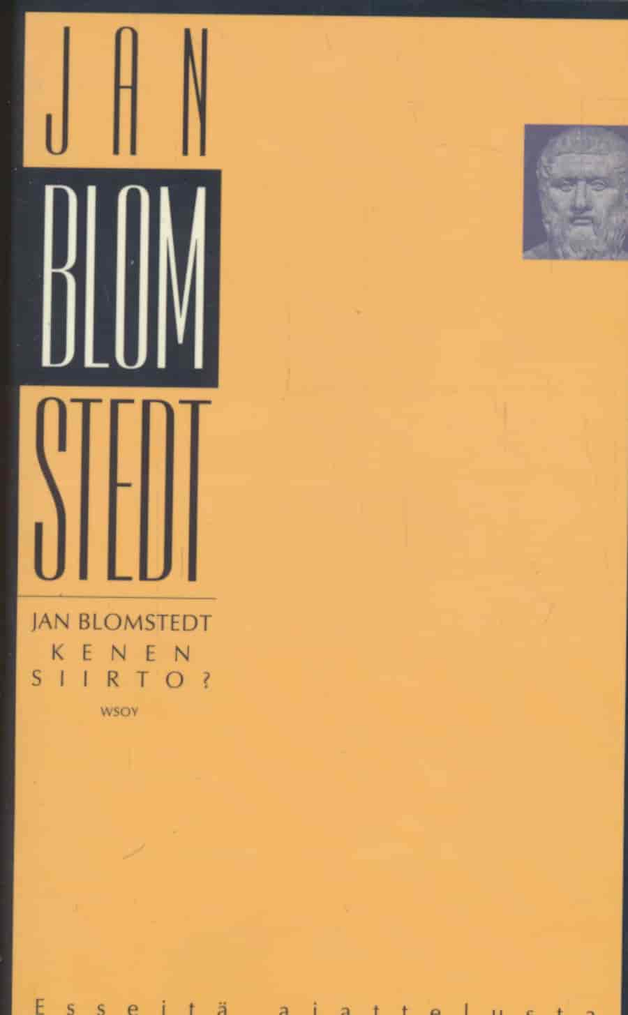 Kenen siirto? - Blomstedt Jan tuotekuva