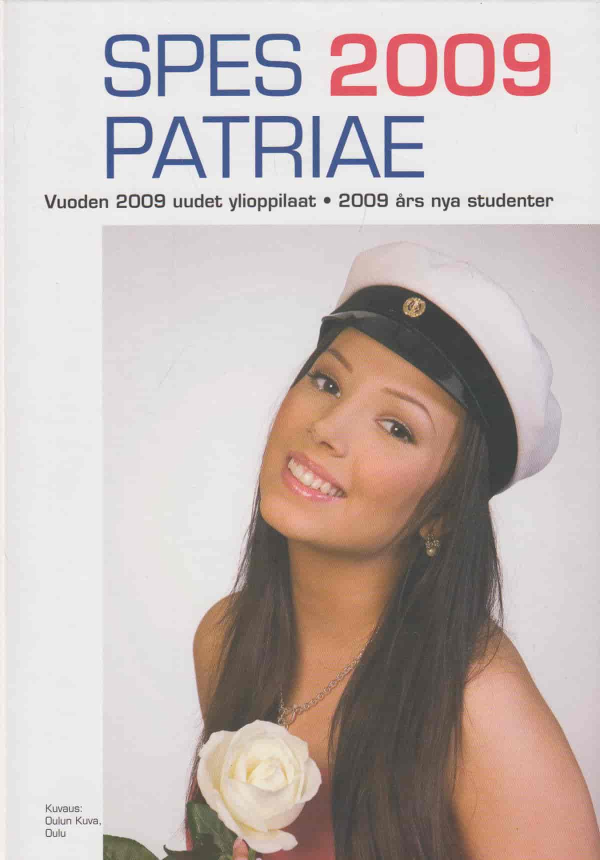 Spes patriae 2009 - Vuoden 2009 uudet ylioppilaat - 2009 års nya studenter -  tuotekuva