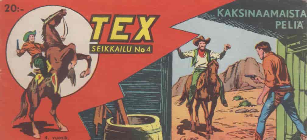 Tex 4/1956 Liuska -  tuotekuva