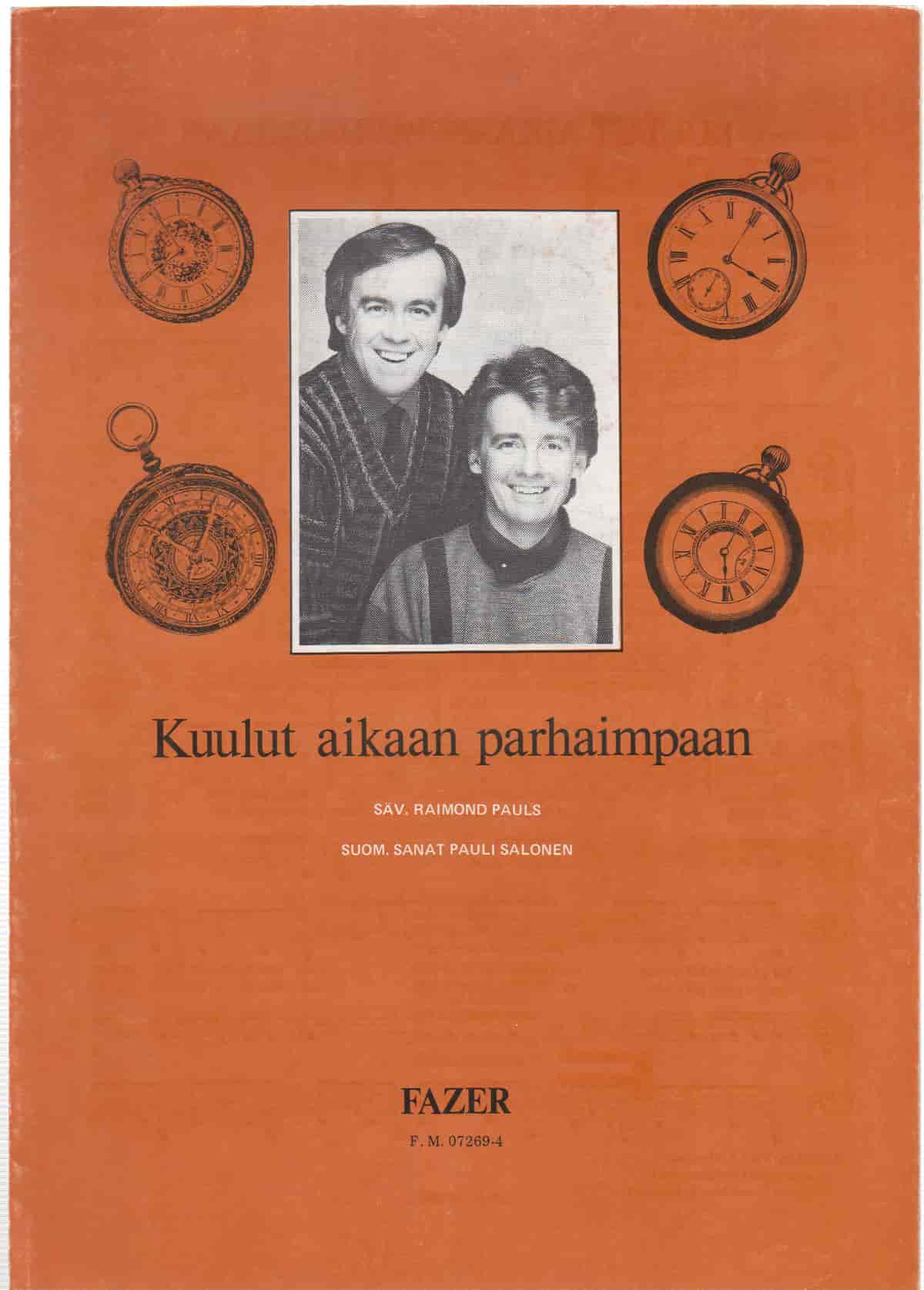 Kuulut aikaan parhaimpaan - Pauls Raimond tuotekuva
