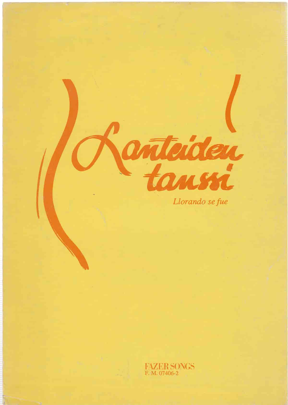 Lanteiden tanssi - Gonzales Hermoza tuotekuva