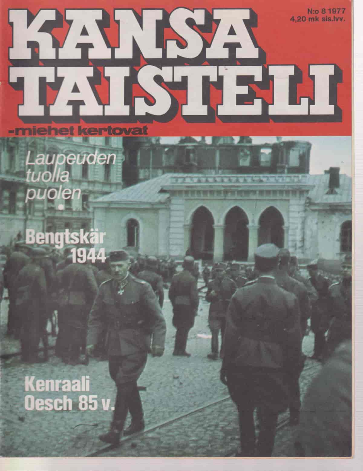 Kansa taisteli 8/1977 -  tuotekuva