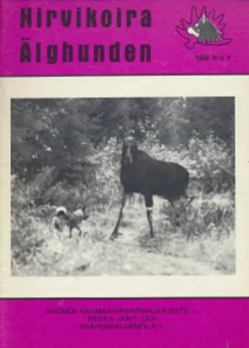 Hirvikoira - Älghunden 1986/4