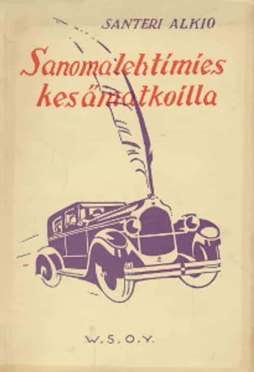 Sanomalehtimies kesämatkoilla