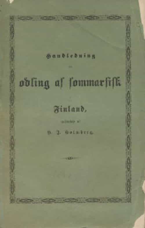 Handledning för odling as sommarsist
