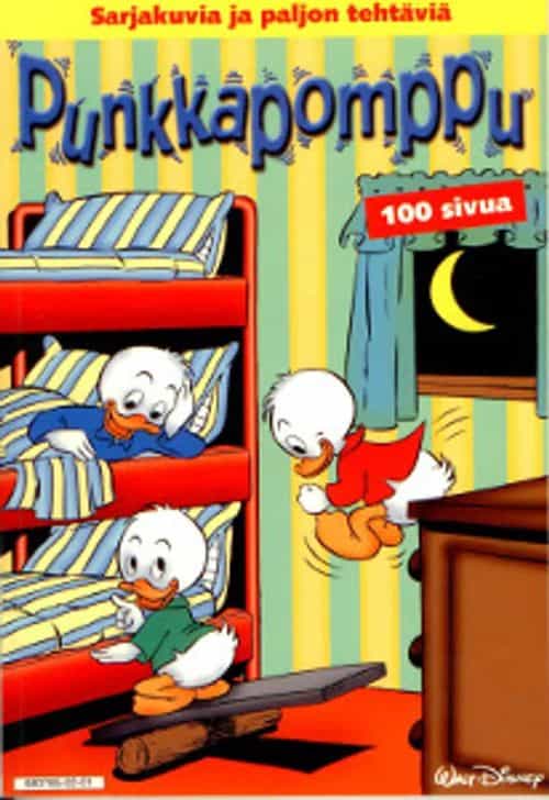 Punkkapomppu Sarjakuvia ja paljon tehtäviä