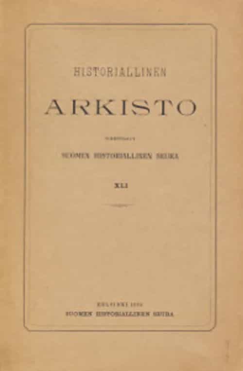 Historiallinen arkisto