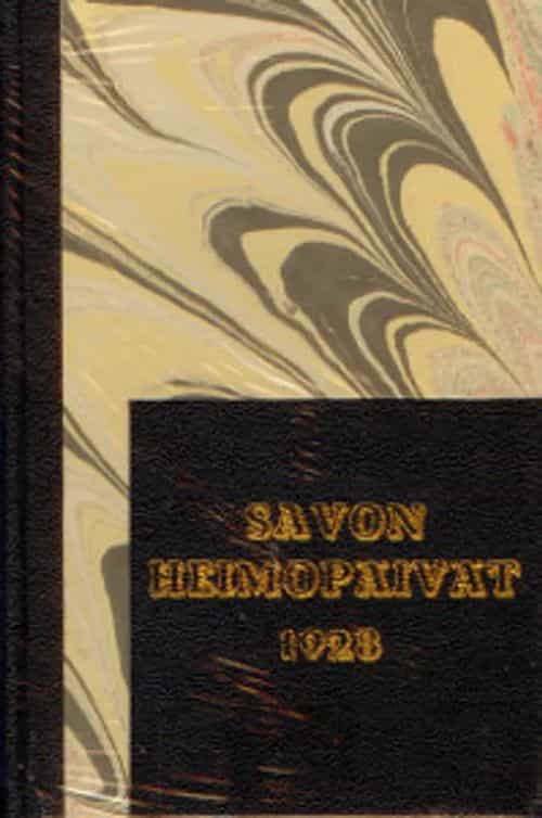 Savon heimopäivät Kuopiossa 6-8 p:nä heinäkuuta 1928