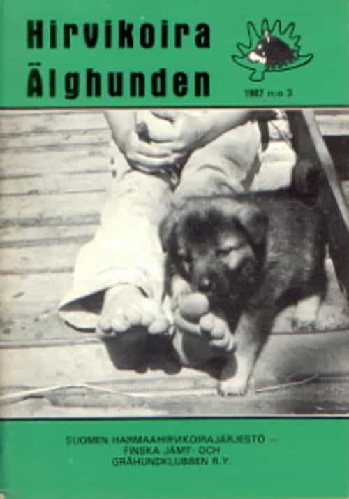 Hirvikoira älghunden 3/1987