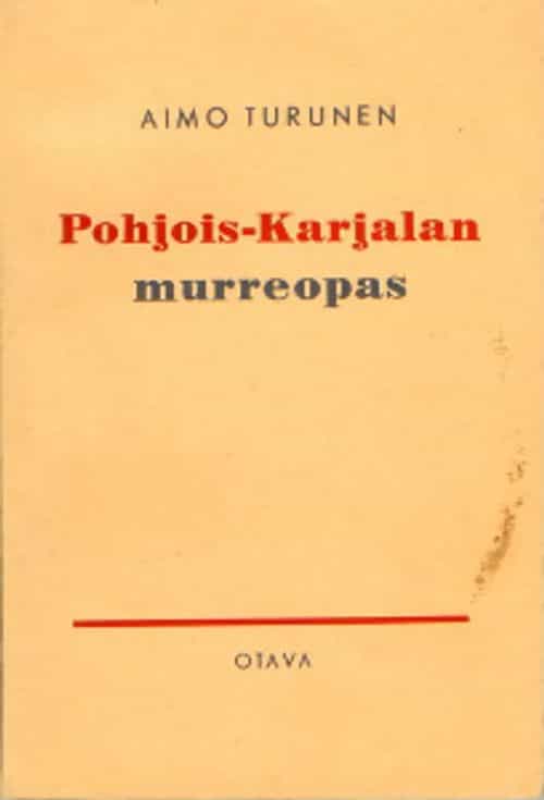 Pohjois-Karjalan murreopas