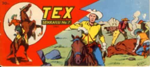 Tex seikkailu No 7/1961 9. vuosik.