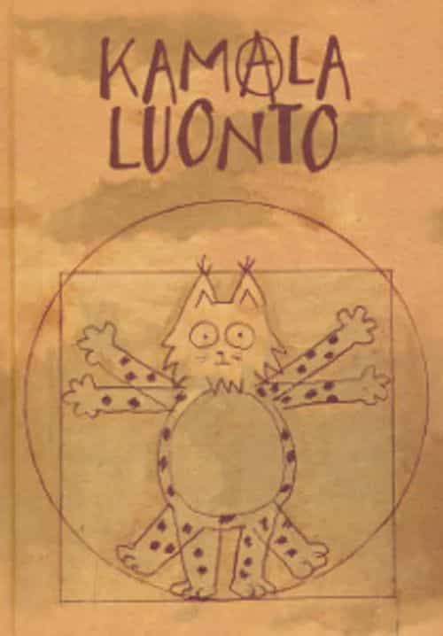 Kamala luonto-muistikirja "Da Vincin ilves"
