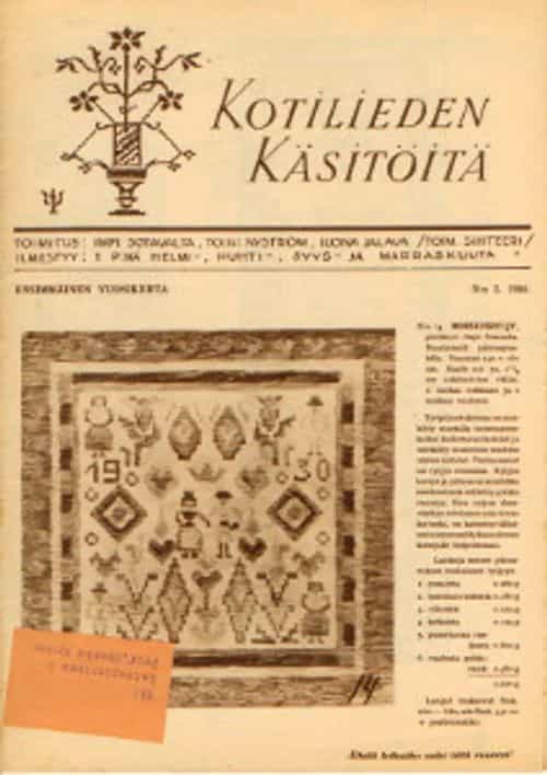 Kotilieden käsitöitä N:o 2/1930