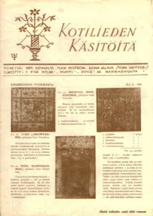 Kotilieden käsitöitä N:o 3/1930