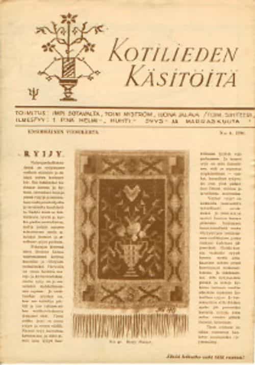 Kotilieden käsitöitä N:o 4/1930