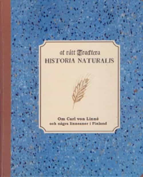 At rätt Tracktera Historia Naturalis