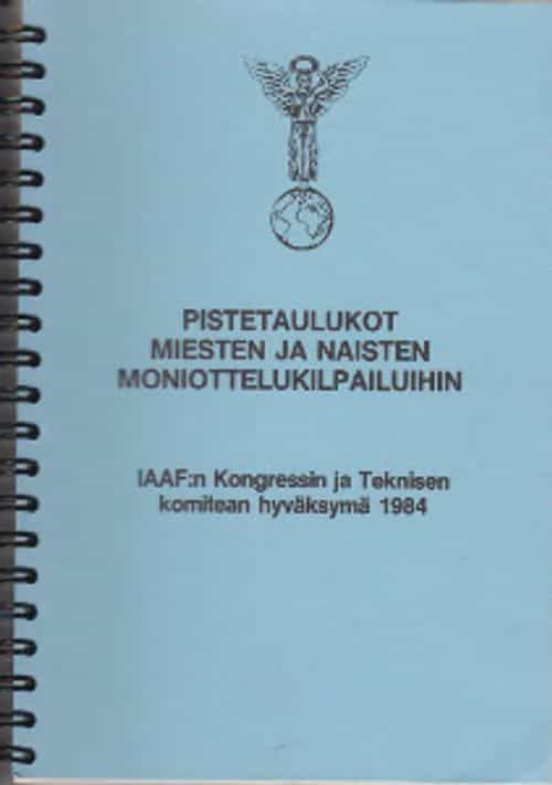 Pistetaulukot miesten ja naisten moniottelukilpailuihin