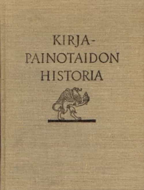 Kirjapainotaidon historia