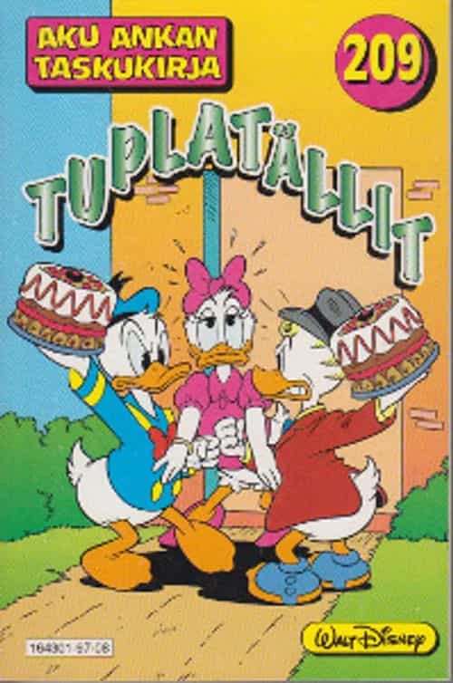 Aku Ankan taskukirja 209 Tuplatällit