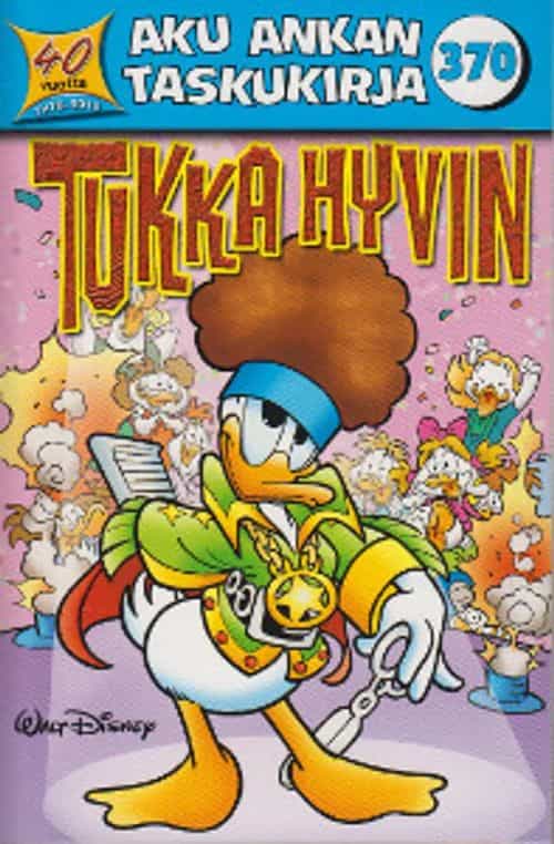 Aku Ankan taskukirja 370 Tukka hyvin