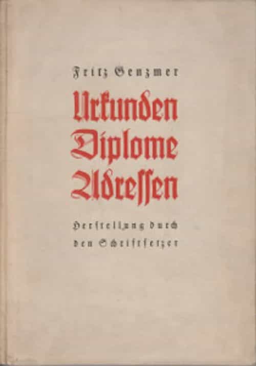 Urkunden diplome adressen