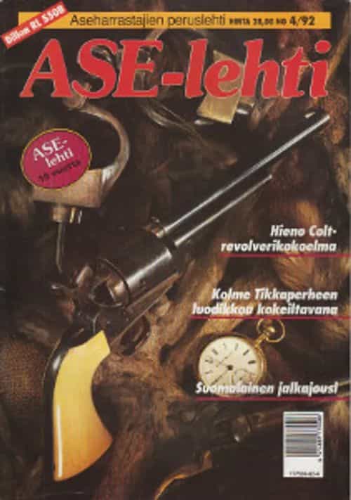 Ase-lehti N:o 4/92