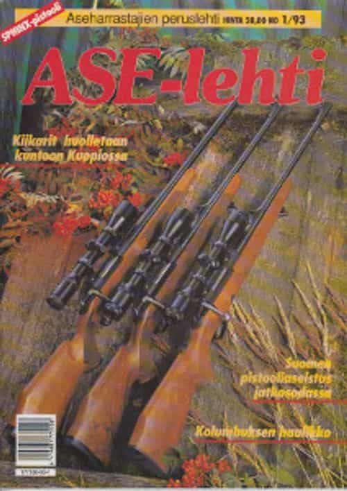 Ase-lehti N:o 1/93