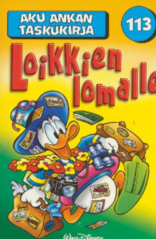 Aku Ankan taskukirja 113, Loikkien lomalle