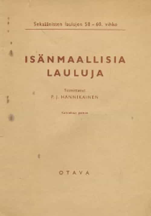Isänmaallisia lauluja