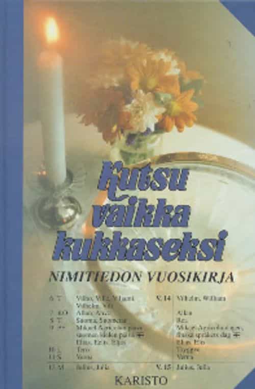 Kutsu vaikka kukkaseksi, Nimitiedon vuosikirja