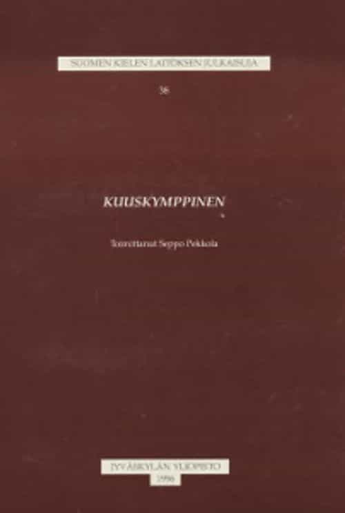 Kuuskymppinen, Suomen kielen laitoksen julkaisuja 38