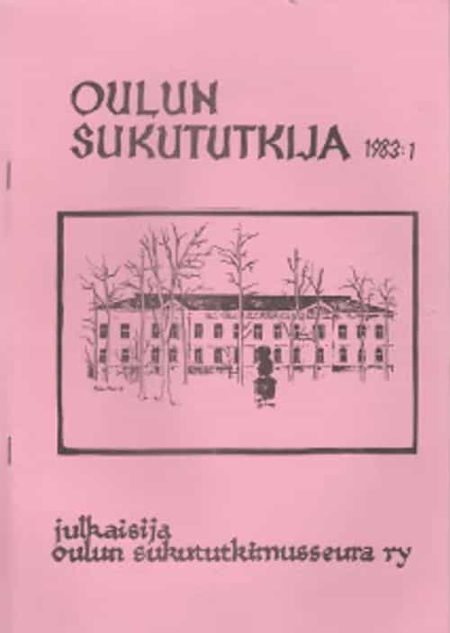 Oulun sukututkija 1983:1