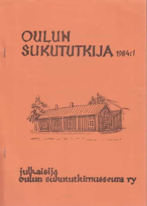 Oulun sukututkija 1984:1