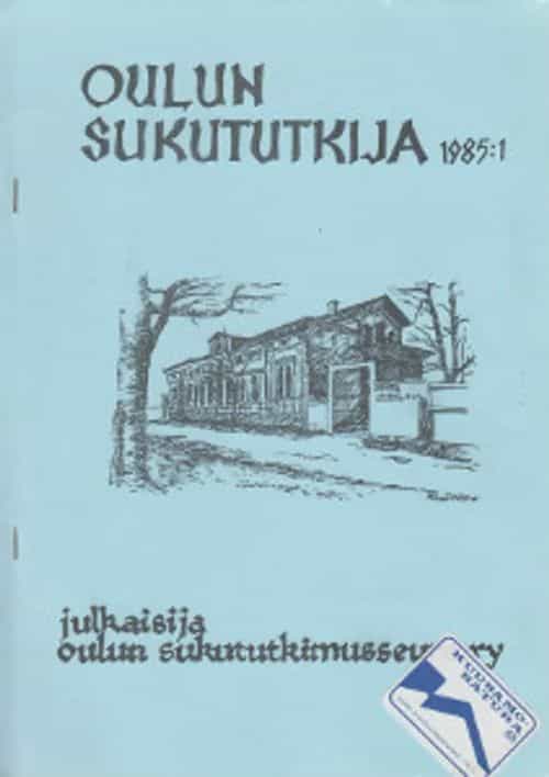 Oulun sukututkija 1985:1