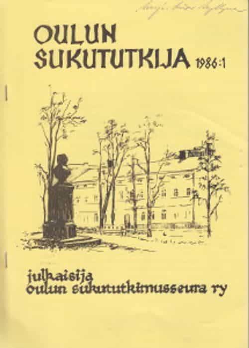 Oulun sukututkija 1986:1