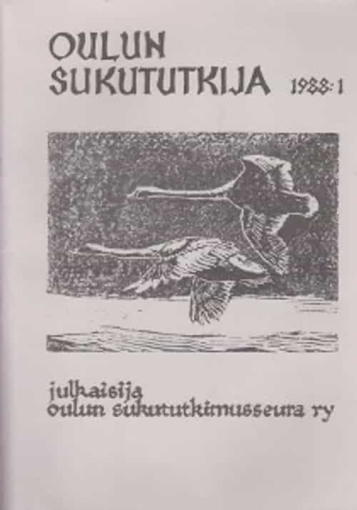 Oulun sukututkija 1988:1