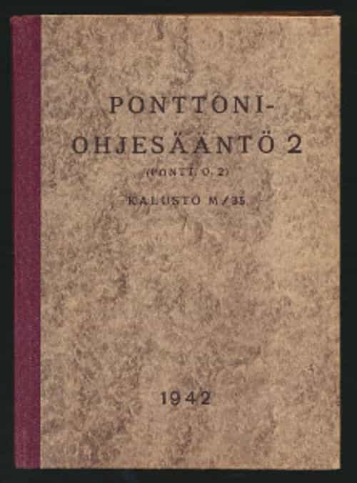 Ponttooniohjesääntö 2 (PONTT. O. 2) Kalusto M/35