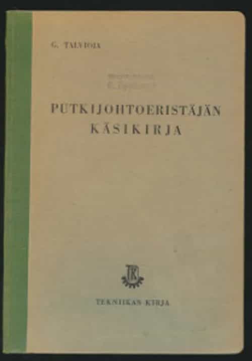 Putkijohtoeristäjän käsikirja