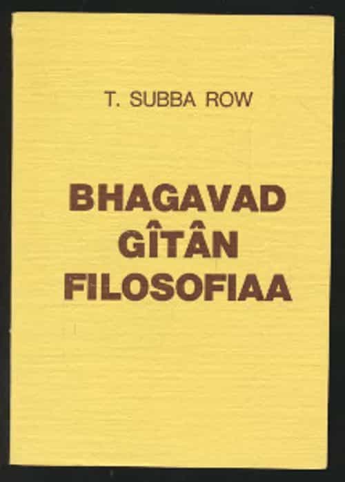 Bhagavad Gitan filosofiaa