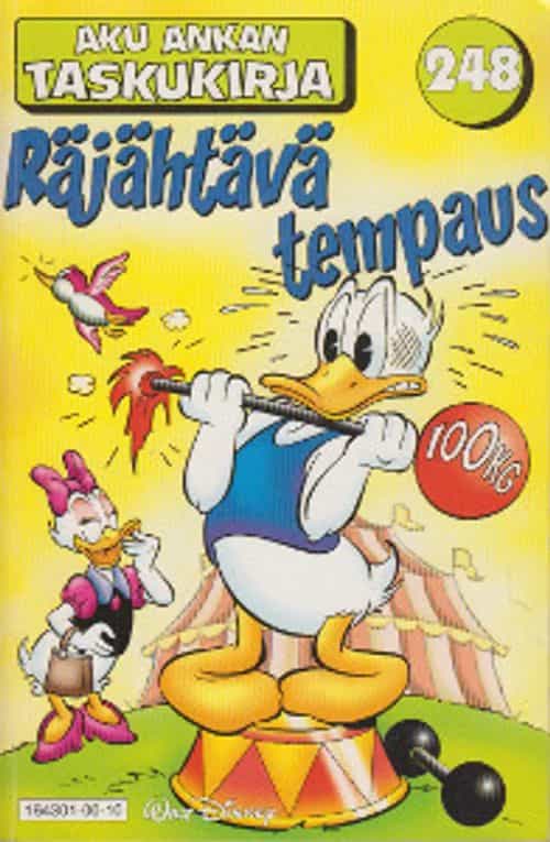 Aku Ankan taskukirja 248 Räjähtävä tempaus