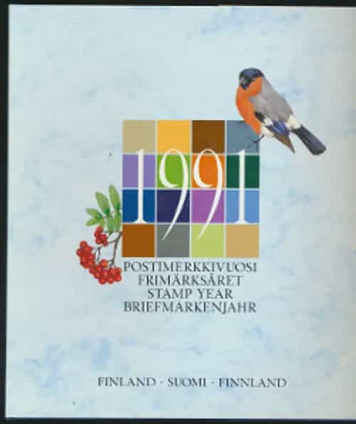 Postimerkkivuosi 1991 (Mukana kaikki 1991 ilmestyneet postimerkit)
