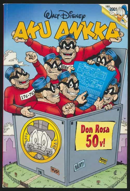 Aku Ankka neljännesosavuosikerta 2001 osa 2