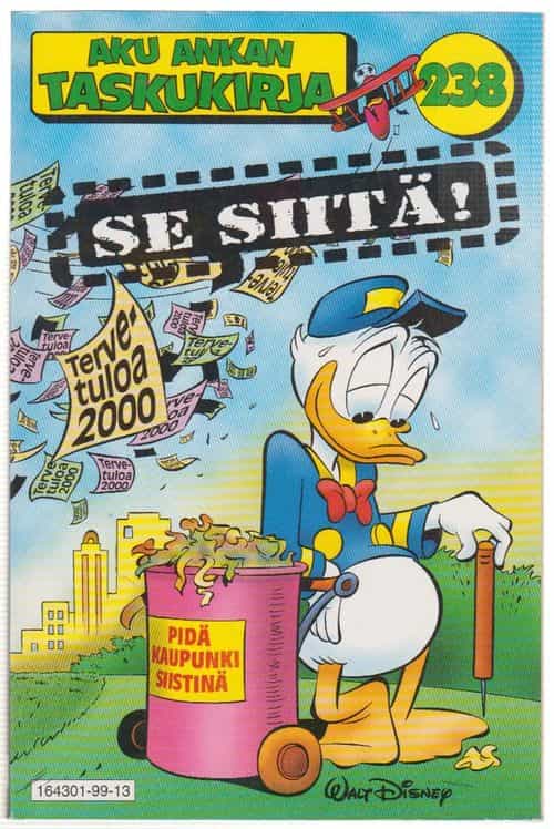 Aku Ankan taskukirja 238 Se siitä
