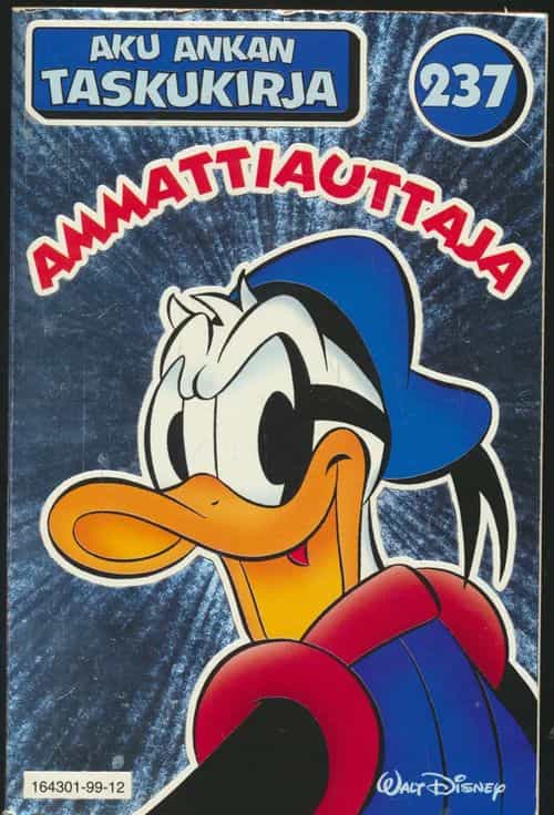 Aku Ankan taskukirja 237 Ammattiauttaja