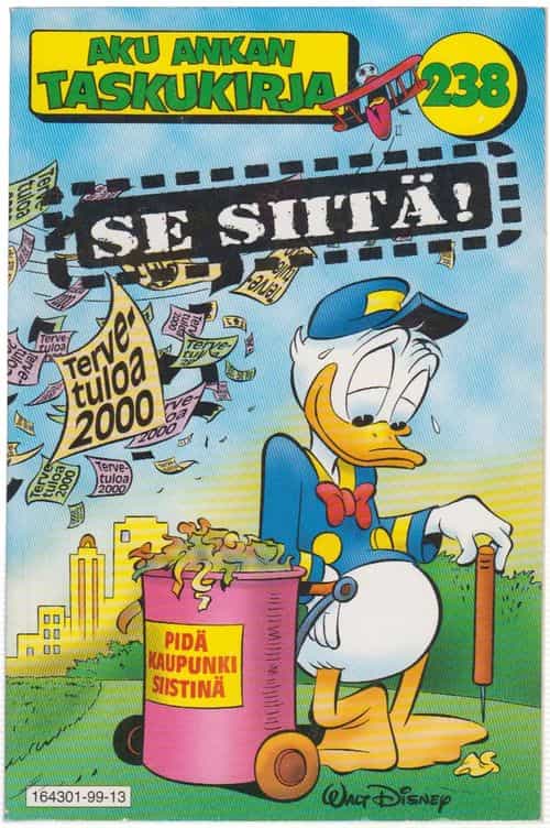 Aku Ankan taskukirja 238 Se siitä