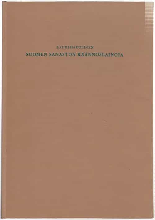 Suomen sanaston käännöslainoja